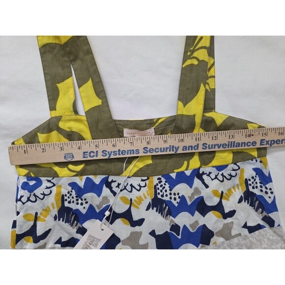 NWT Rebecca Taylor | Sz 0 | Maxi Sundress 💚 💙 💛 Floral Flowy Care Tag Missing - Picture 10 of 13